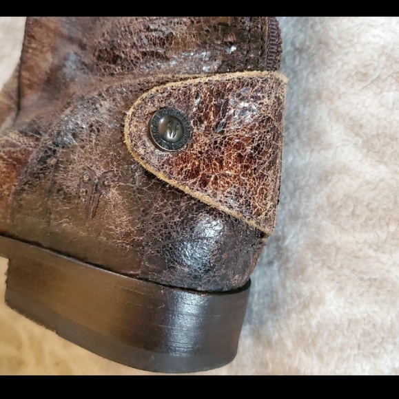 Frye  distressed boots - Picture 1 of 7